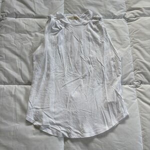 White Free People Tank Size Medium